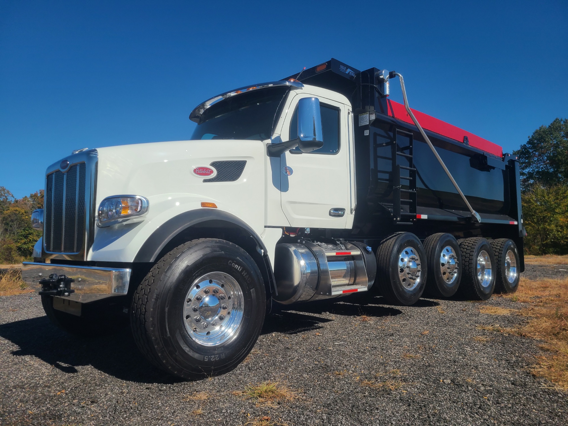 Peterbilt Quad Axle Dump Trucks