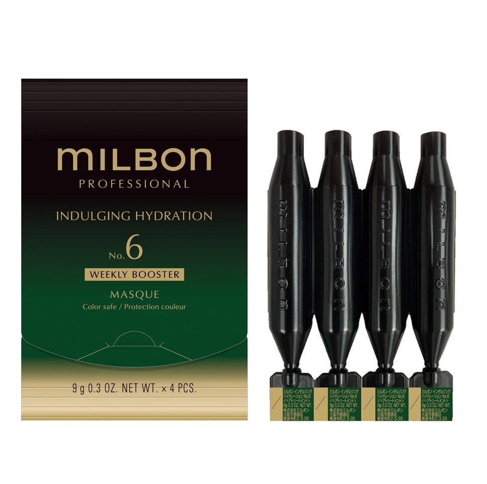 GLOBAL MILBON PREMIUM Indulging Hydration Weekly Booster Milbon Singapore