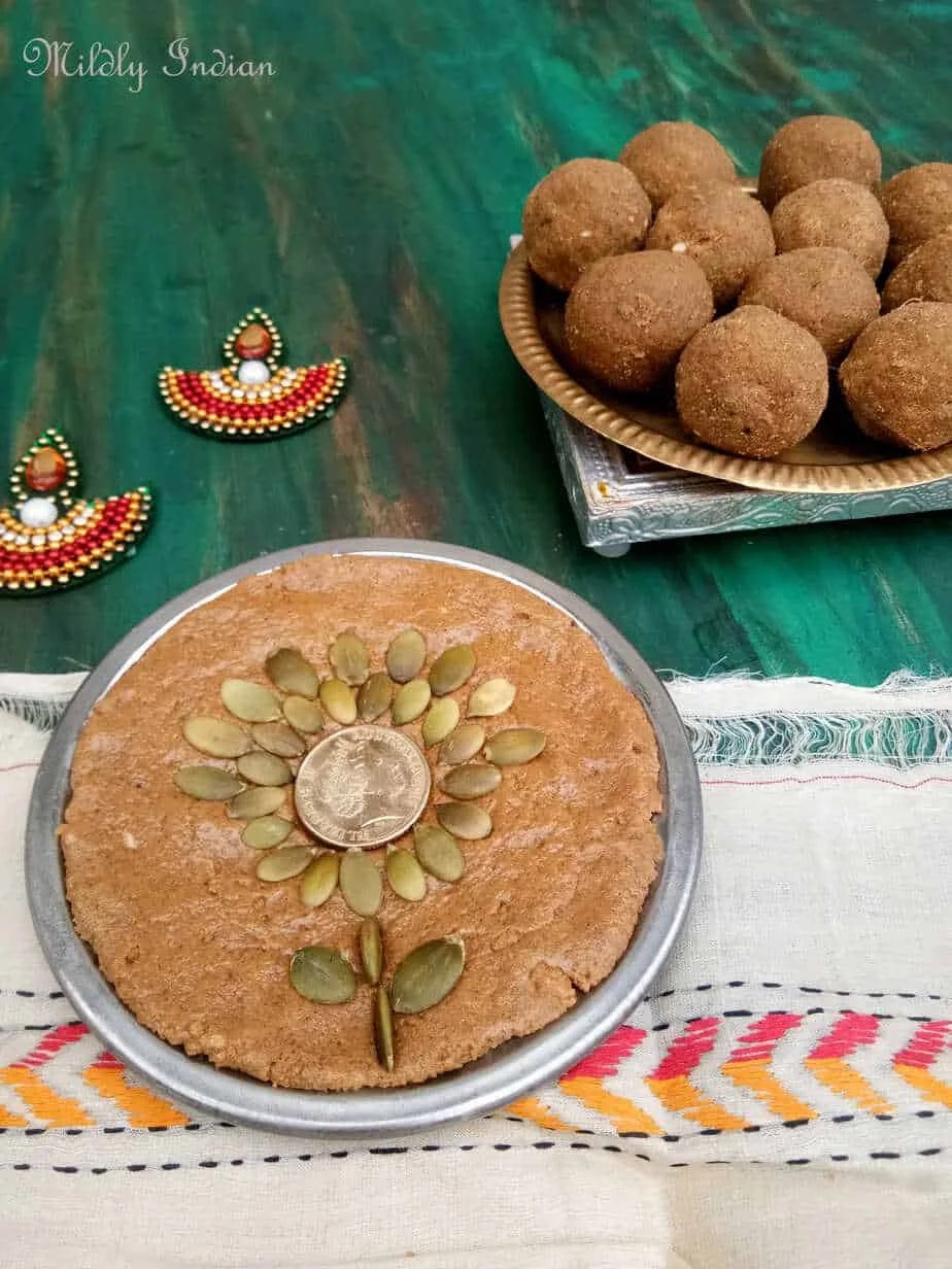 Gramflour sattu Ladoo & designer sattu Mildly Indian