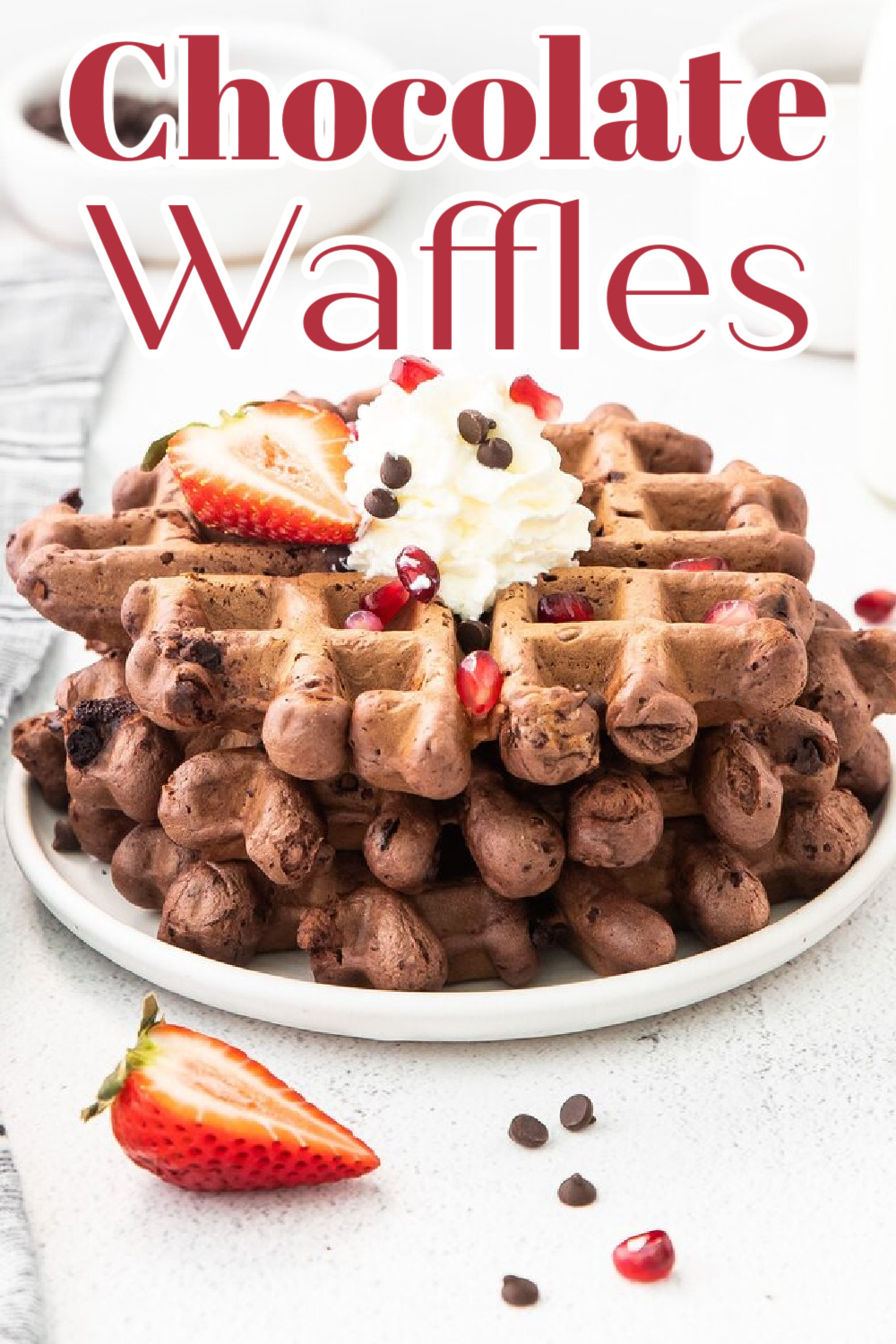 Chocolate Waffles Mildly Meandering
