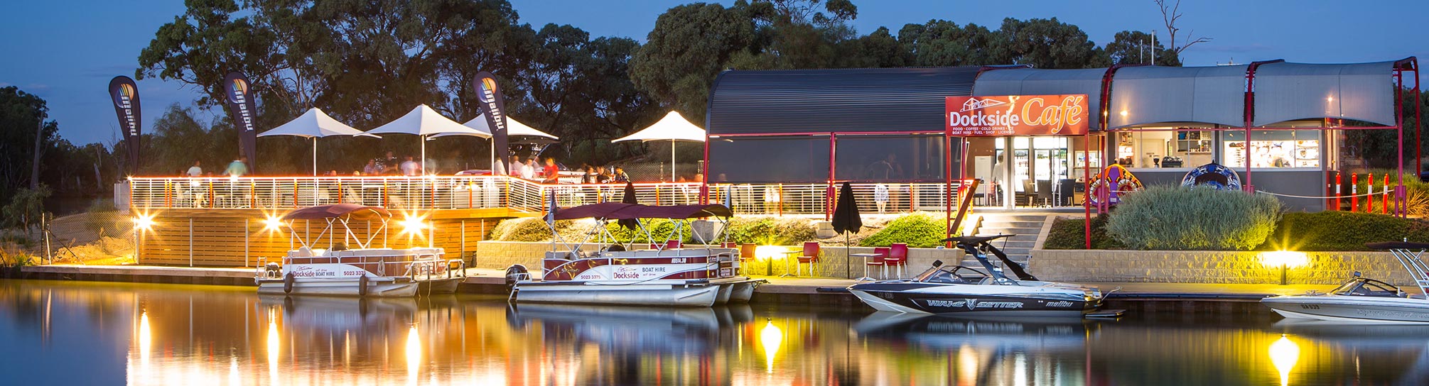 Dockside Mildura Marina Cafe & Boat Events Dockside