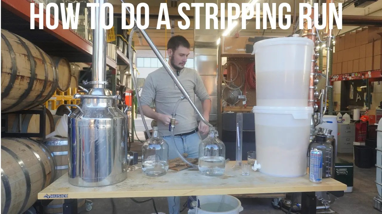 How To Do A Stripping Run Mile Hi Distilling