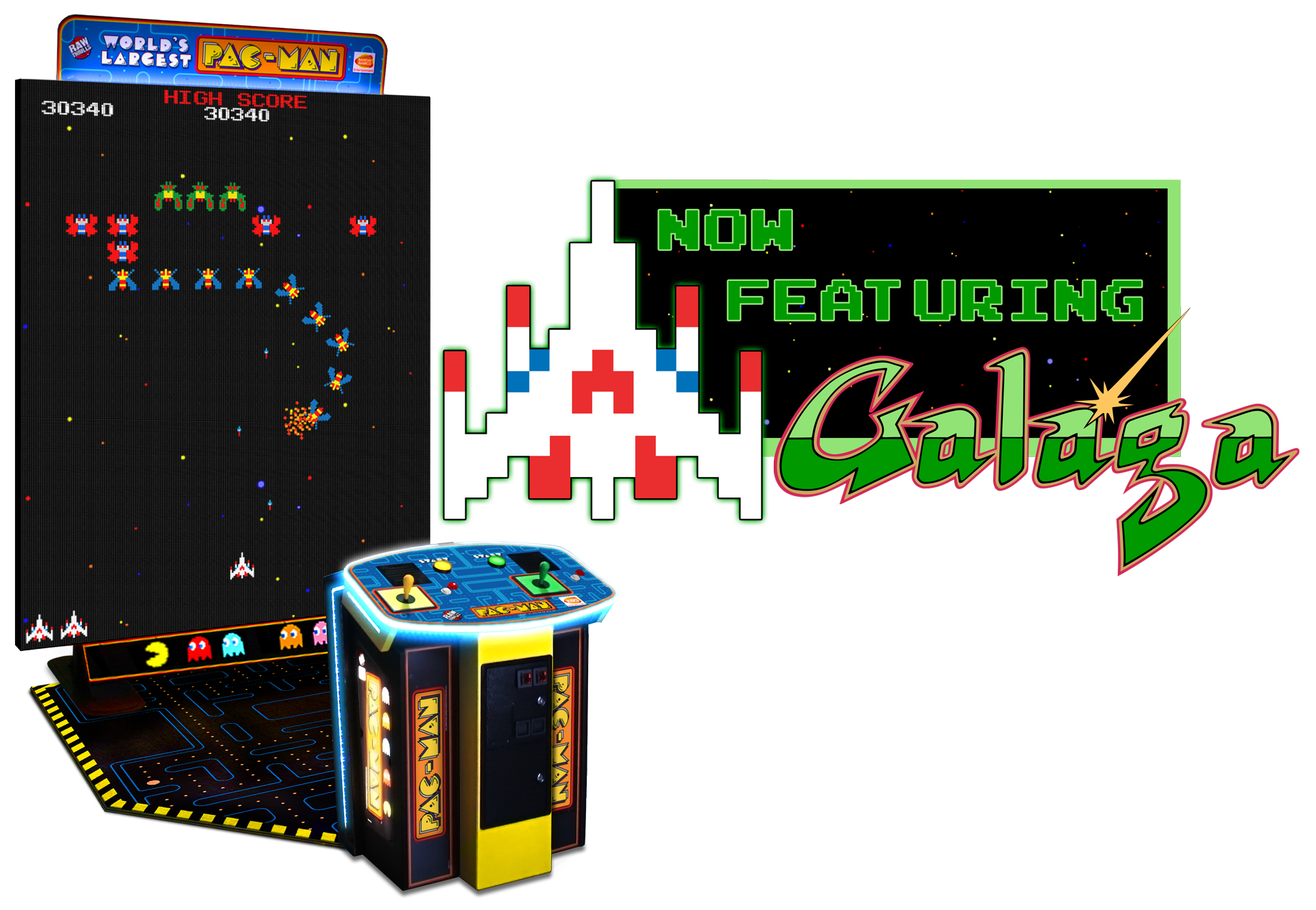 WORLD’S LARGEST PACMAN Mile High Arcade Colorado