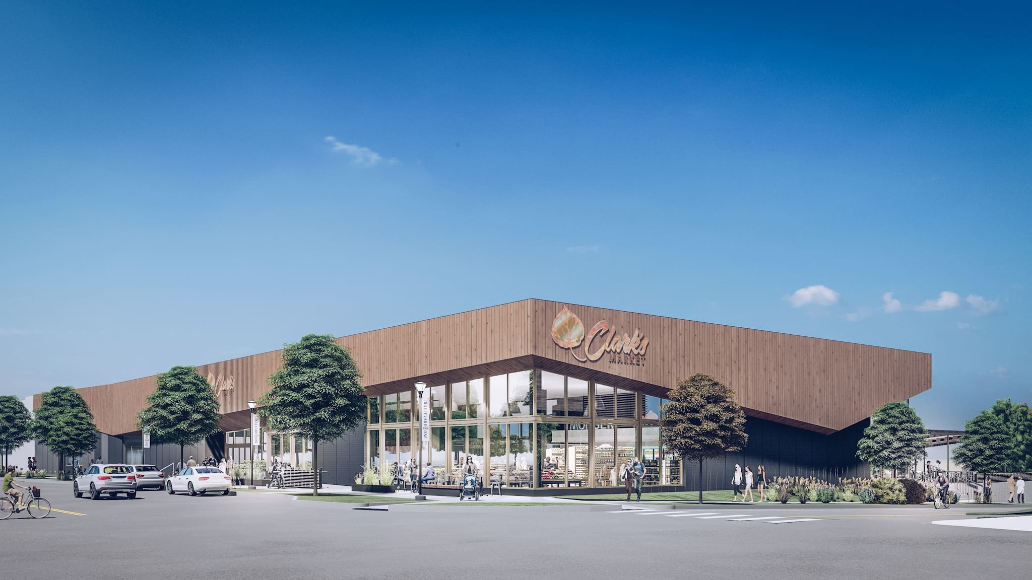 Completion of Clark's Market Represents Final Development Milestone at