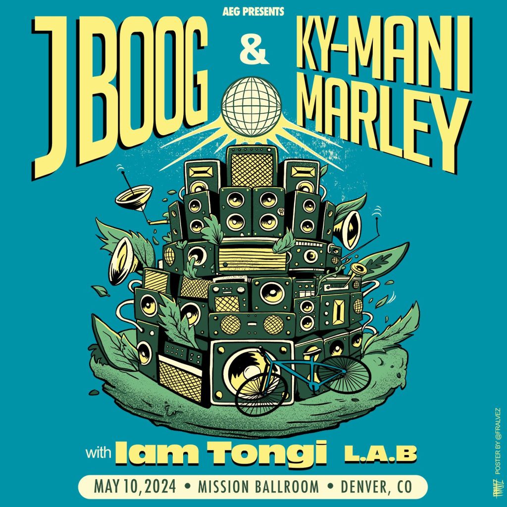 J Boog, KyMani Marley, Iam Tongi & L.A.B at Mission Ballroom