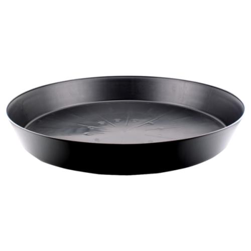 Black Premium Plastic Saucer 25 inch Mile Hydro