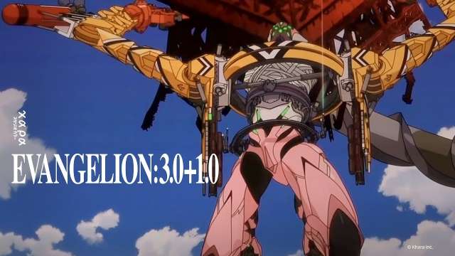 Film 'Evangelion 3+1 Thrice Upon A Time' akan Ditayangkan Secara