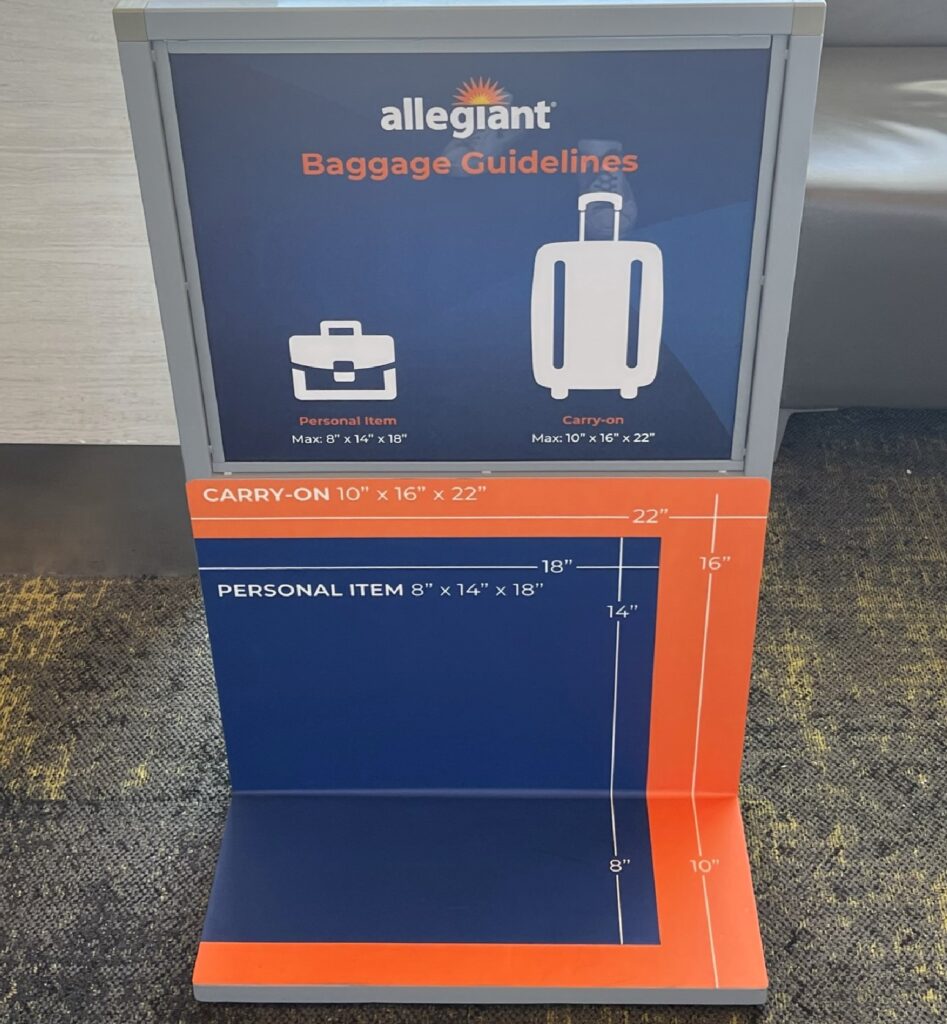 Allegiant CarryOn Rules How to Avoid Extra Fees!