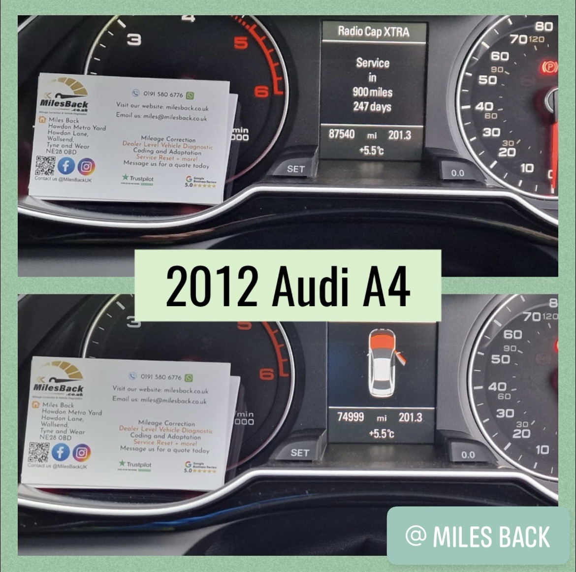 Audi Archives - Mileage Correction @ Miles Back | Remap Newcastle