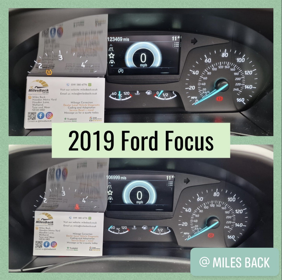 Ford Focus Mileage Correction - Mileage Correction @ Miles Back | Remap