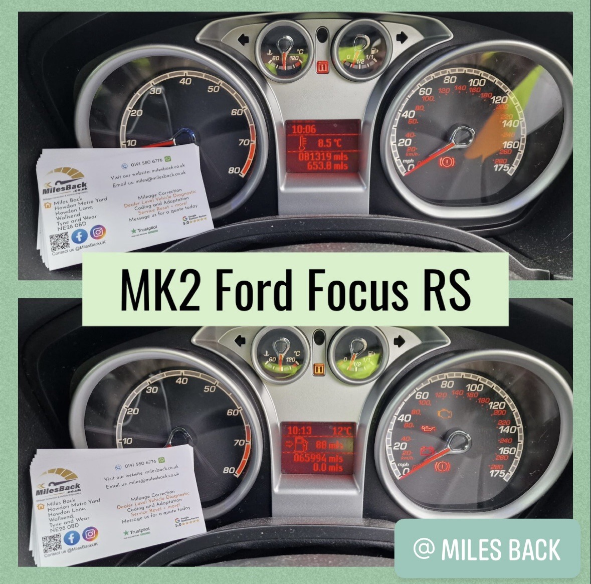 Ford Focus Mileage Correction - Mileage Correction @ Miles Back | Remap