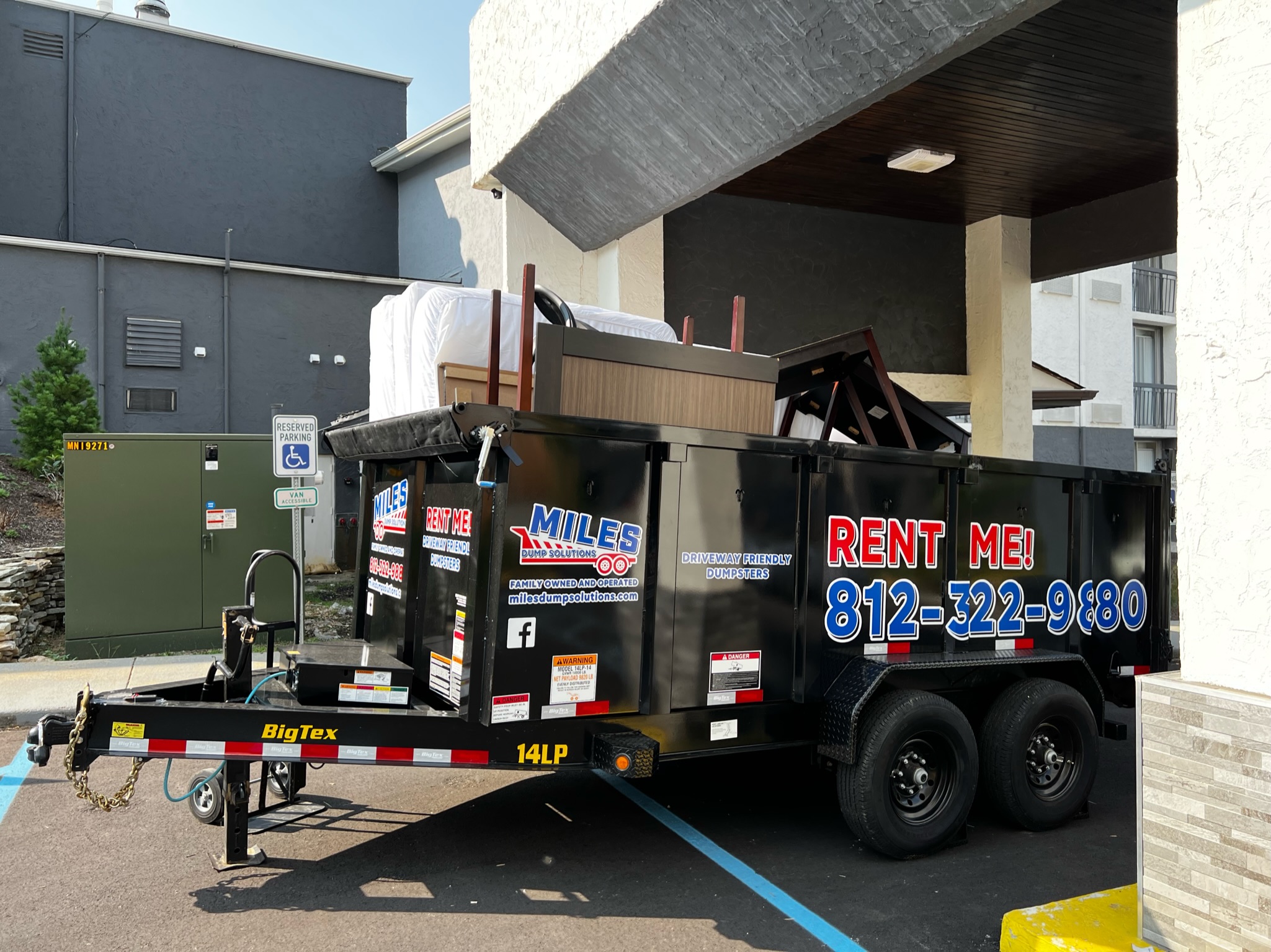 Dumpster Rental and Junk Removal in Bloomington, IN Miles Dump Solutions