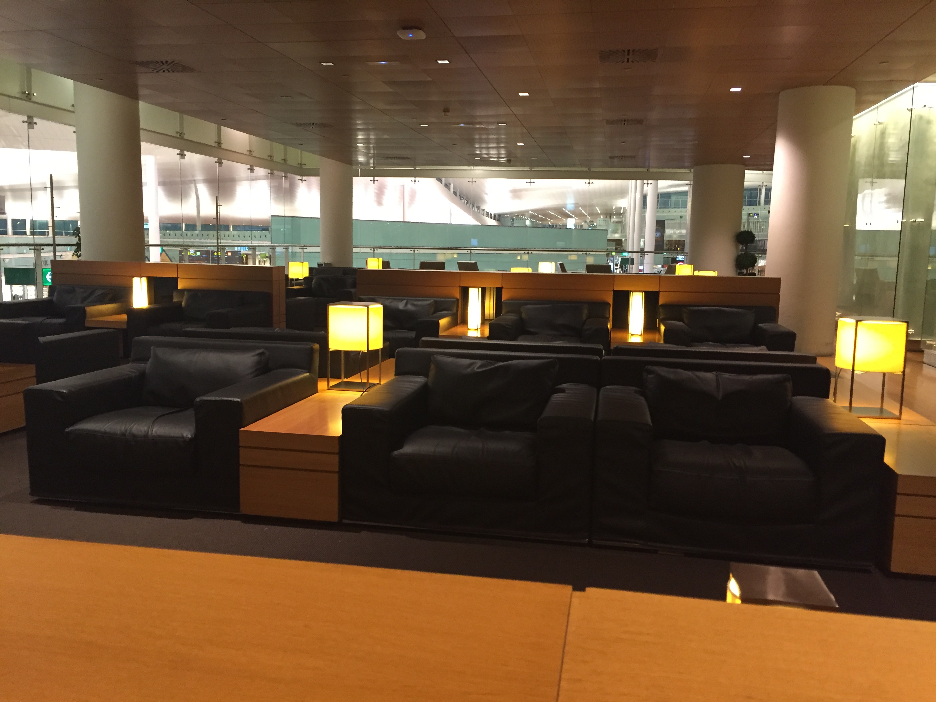 Miro Lounge, Barcelona Airport D Gates Miles from Blighty
