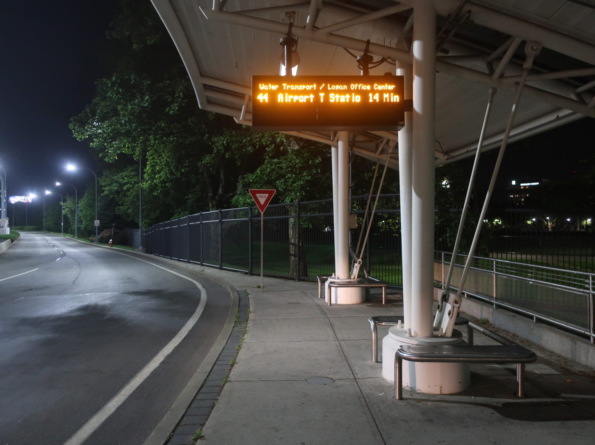 Logan Airport Shuttle 44 (Serves subway station and LOC) Miles in