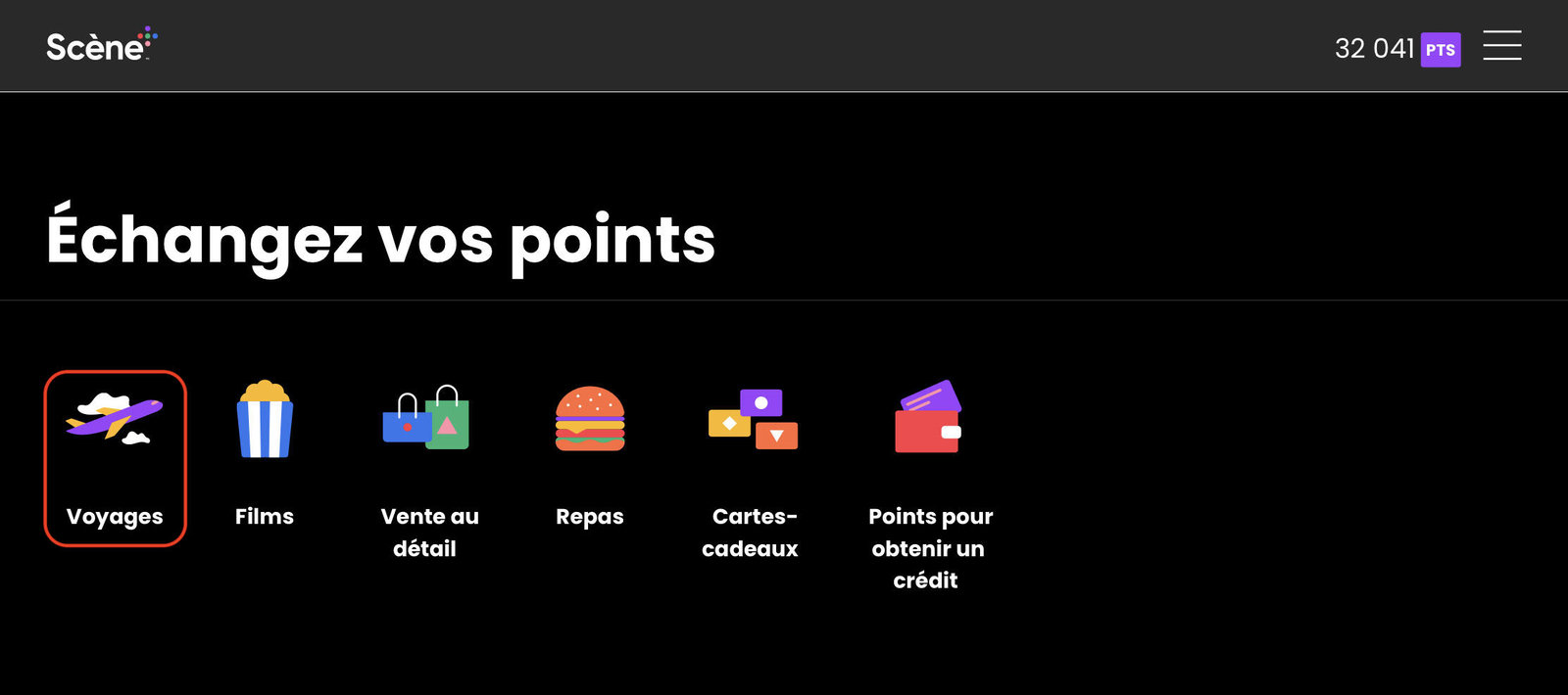 Scène+ Comment utiliser ses points Scène+ pour économiser sur un