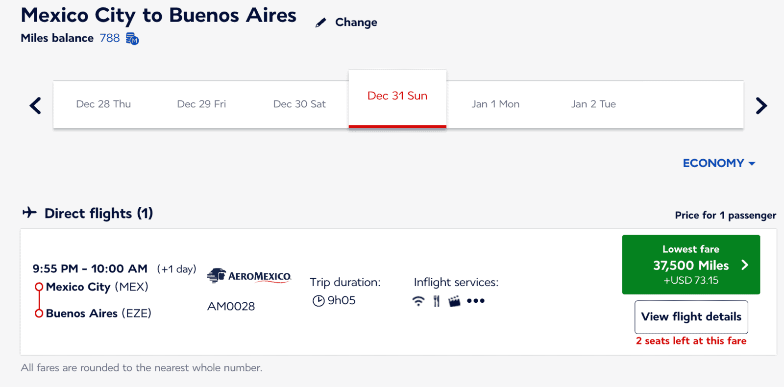 Flying Aeroméxico using Flying Blue Miles Milesopedia
