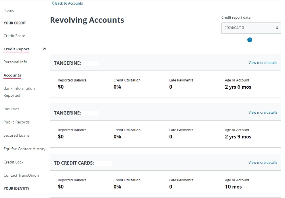 Credit score How to read your Equifax credit report? Milesopedia