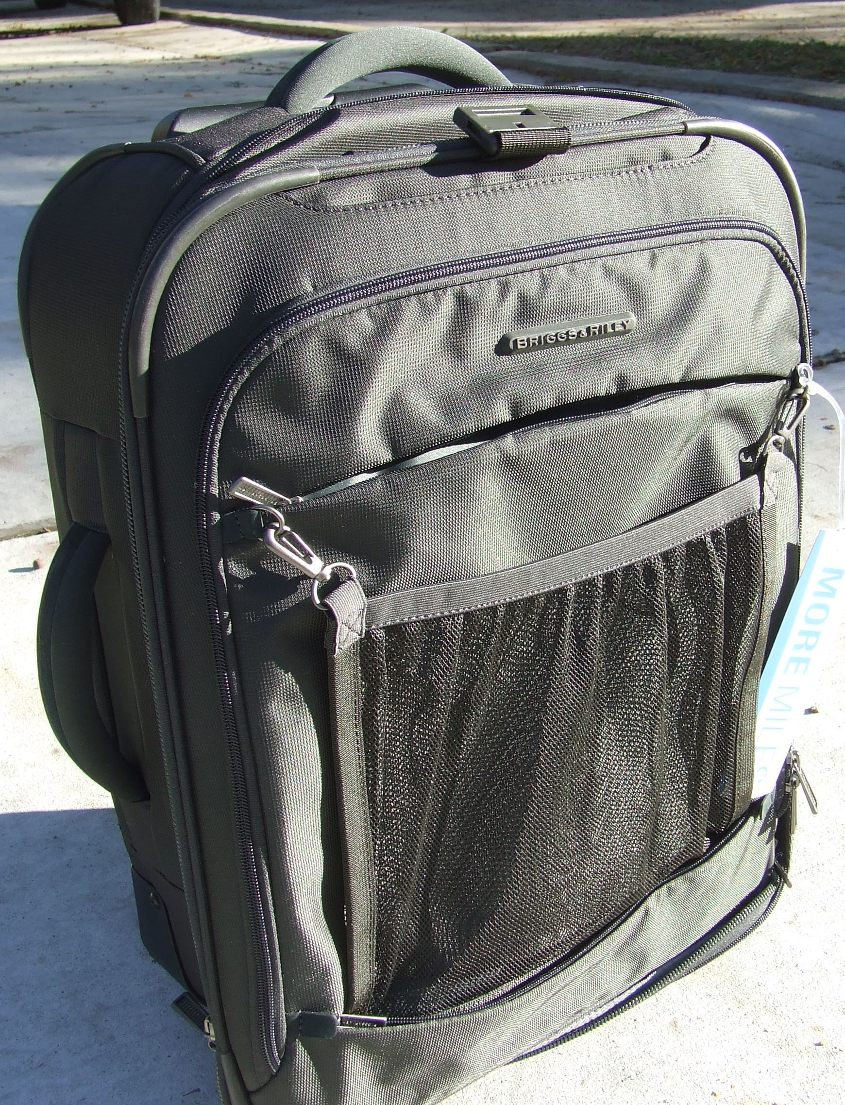 Guest Post Briggs & Riley Luggage 20" Expandable Carryon Bag Miles