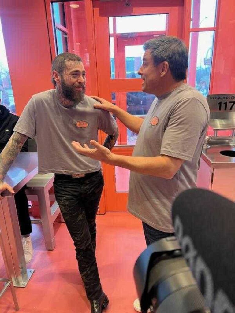 Post Malone's Secret Makeover Utah Resident Gives Raising Cane's a New