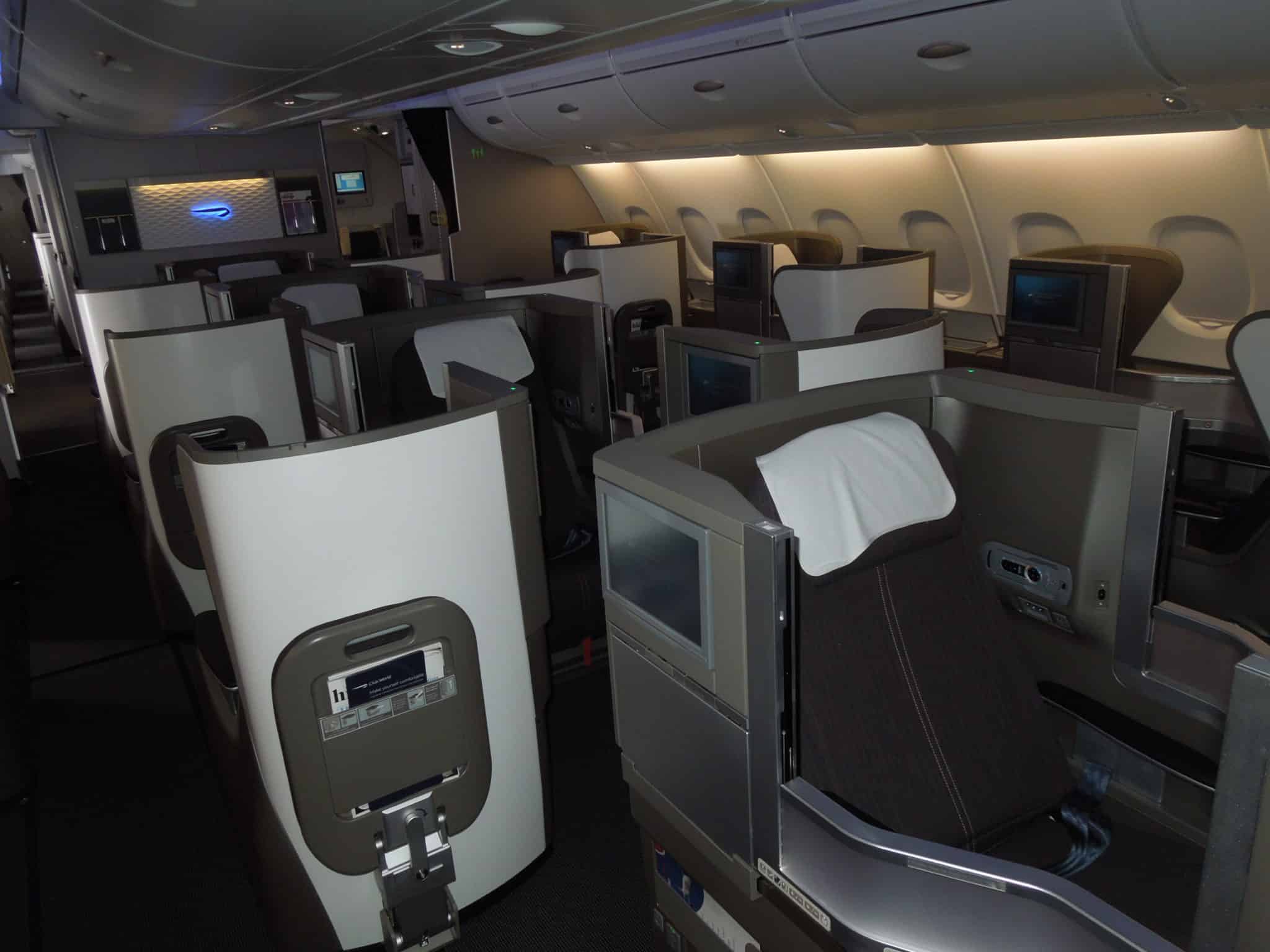 First Look at the British Airways A380 in First Class, Business Class
