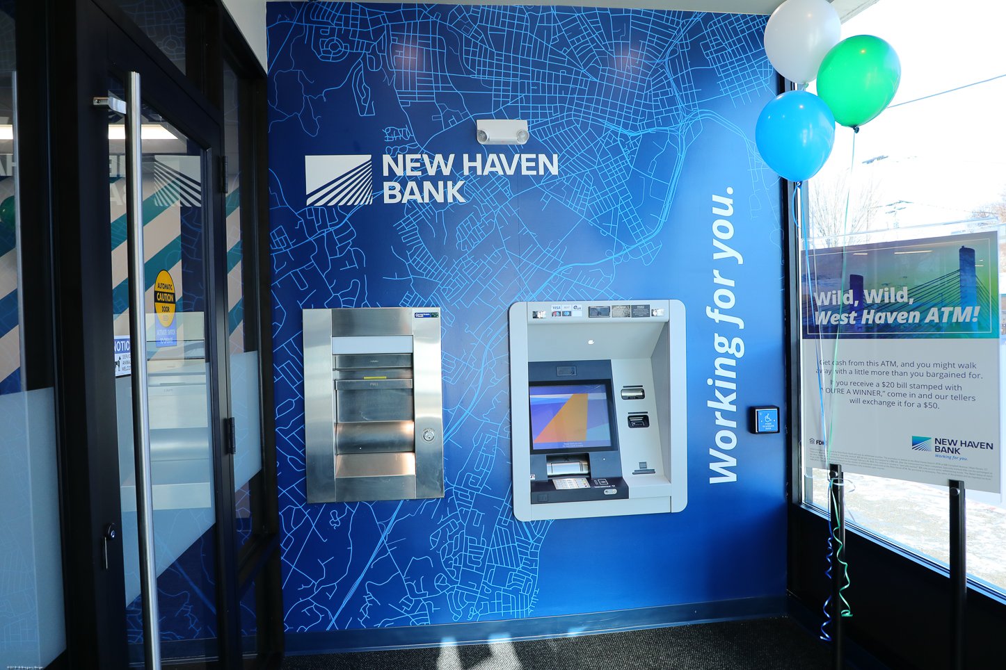 New Haven Bank Ribbon Cutting, photos by Greg Geiger Milford Regional