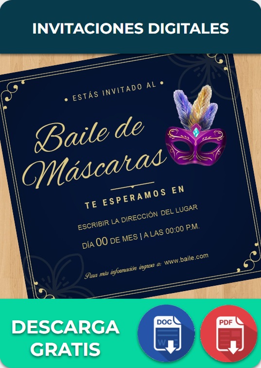 Invitaciones Digitales PowerPoint, Canva Ejemplos y Plantillas