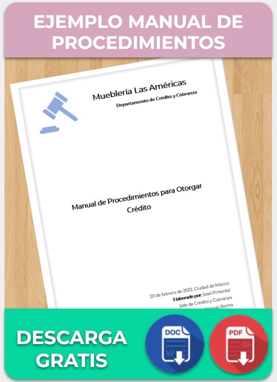 Formato De Manual De Procedimientos En Excel 2023 | Images and Photos