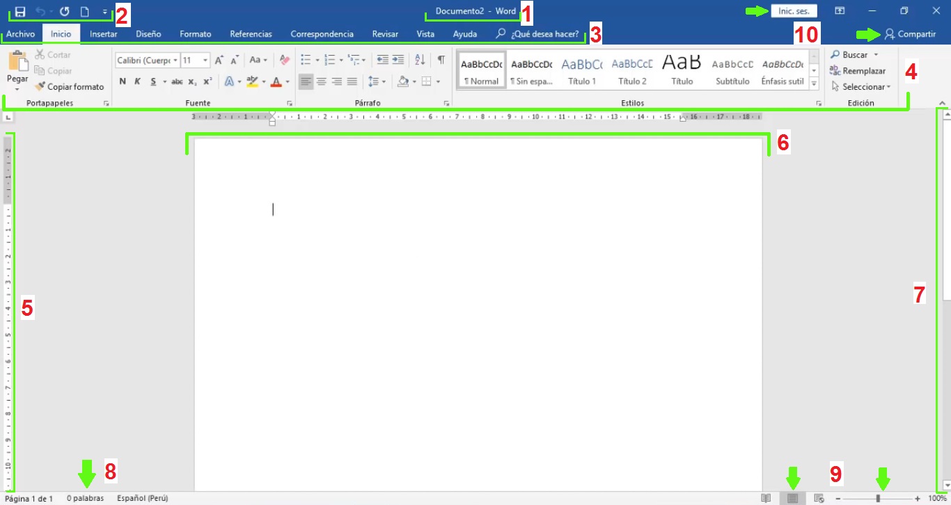 Partes de Word Elementos y Funciones Ejemplos y Consejos
