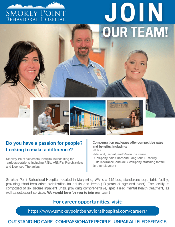 Smokey Point Behavioral Hospital Military Strategic