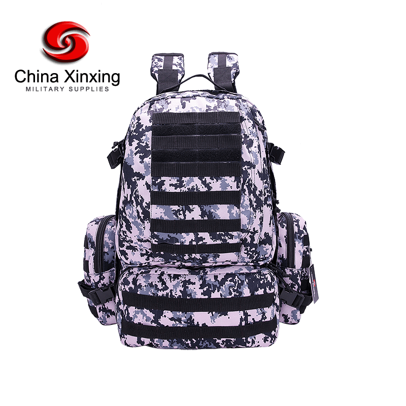 Navy Blue Digital Camouflage Military Backpack Tactical Army Backpack