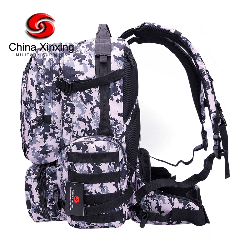 Navy Blue Digital Camouflage Military Backpack Tactical Army Backpack