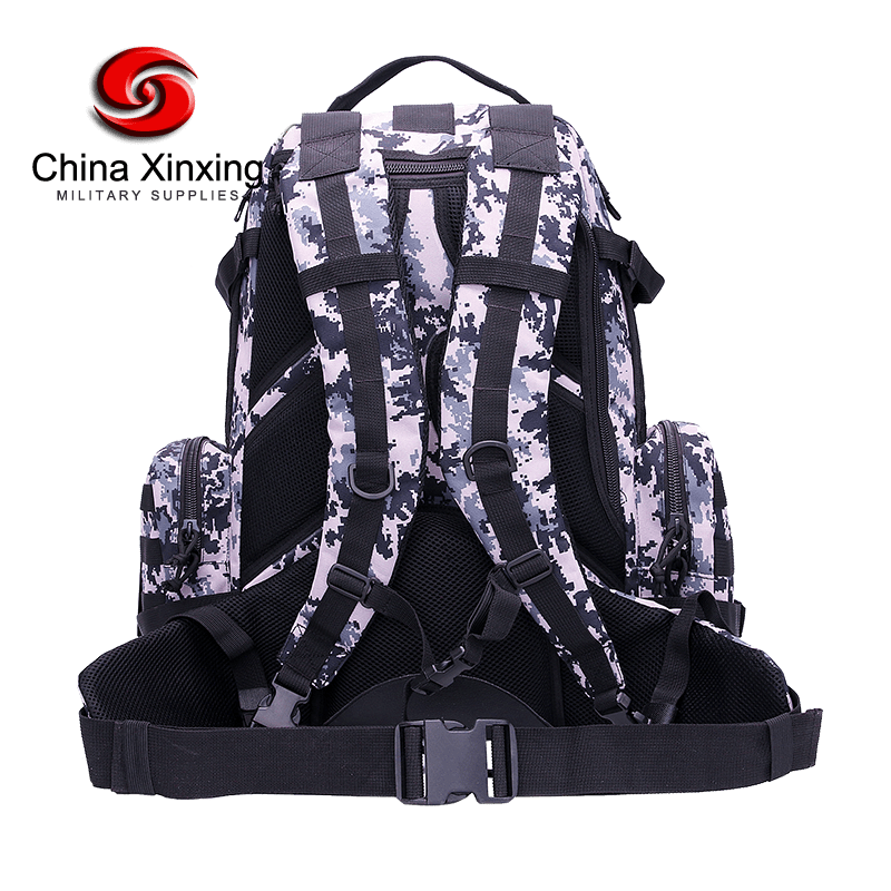 Navy Blue Digital Camouflage Military Backpack Tactical Army Backpack