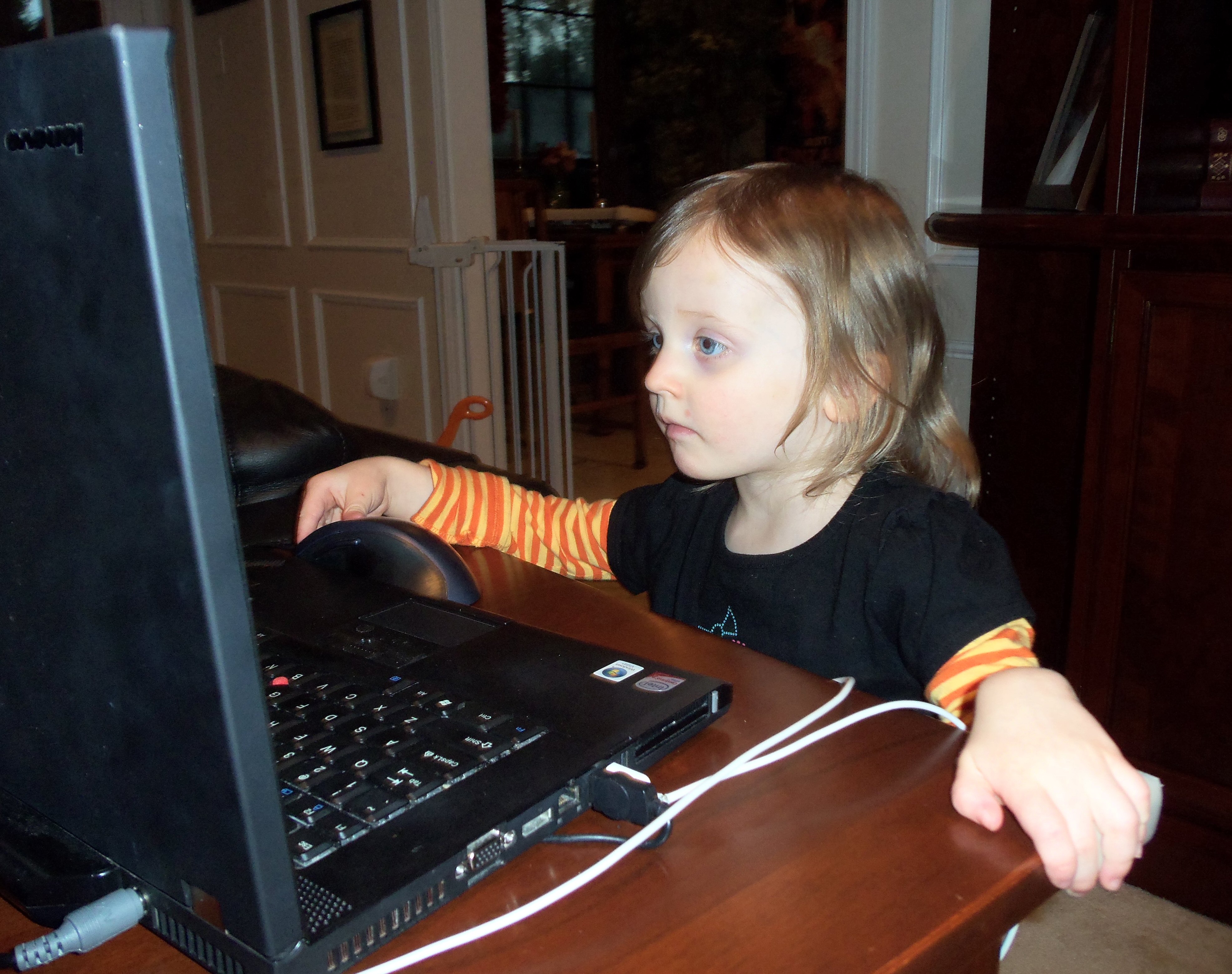 Baby Uses Computer Kids Activities Blog