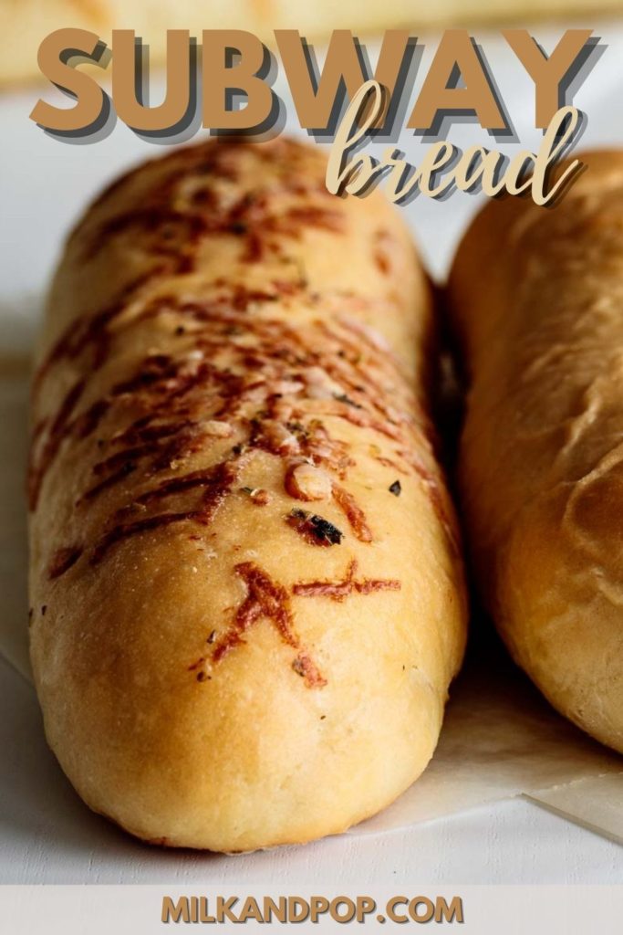 Subway Bread Recipe (Deli Roll + Italian) Milk and Pop