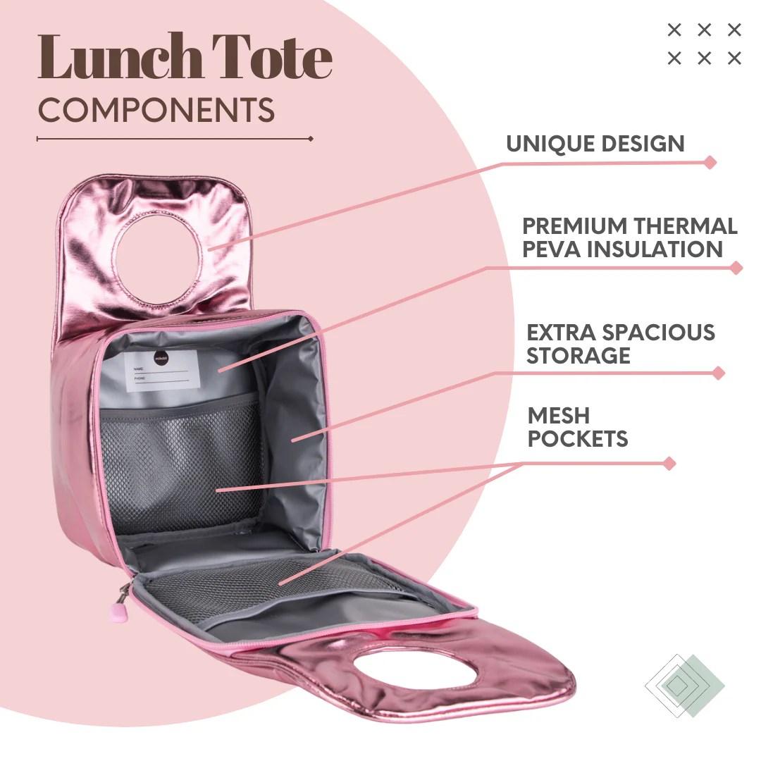 Insulated Lunch Bag milkdot