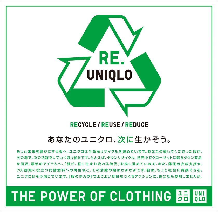 UNIQLO sustainability Milk