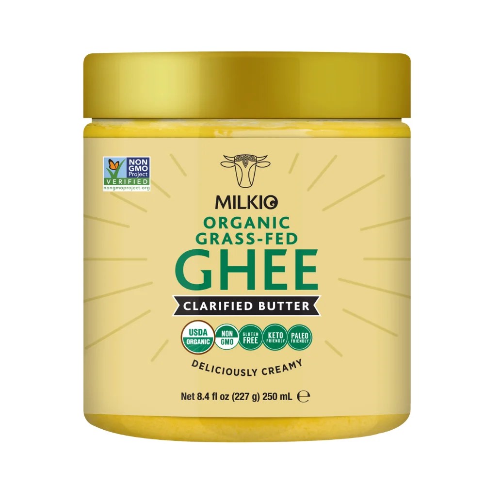 Organic Grass Fed Ghee Clarified Butter Milkio