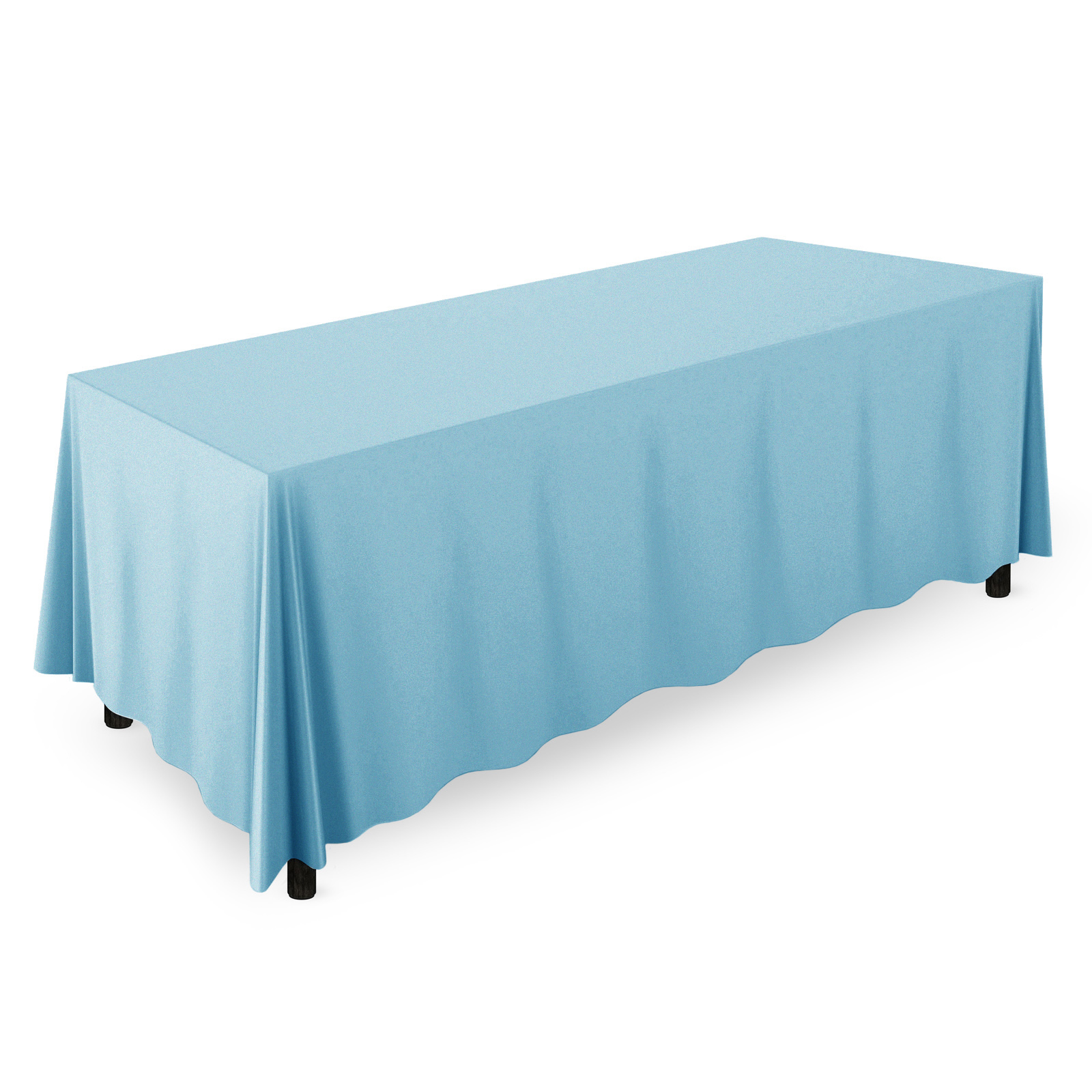 Mill & Thread 90″ x 156″ Premium Tablecloth for Wedding / Banquet