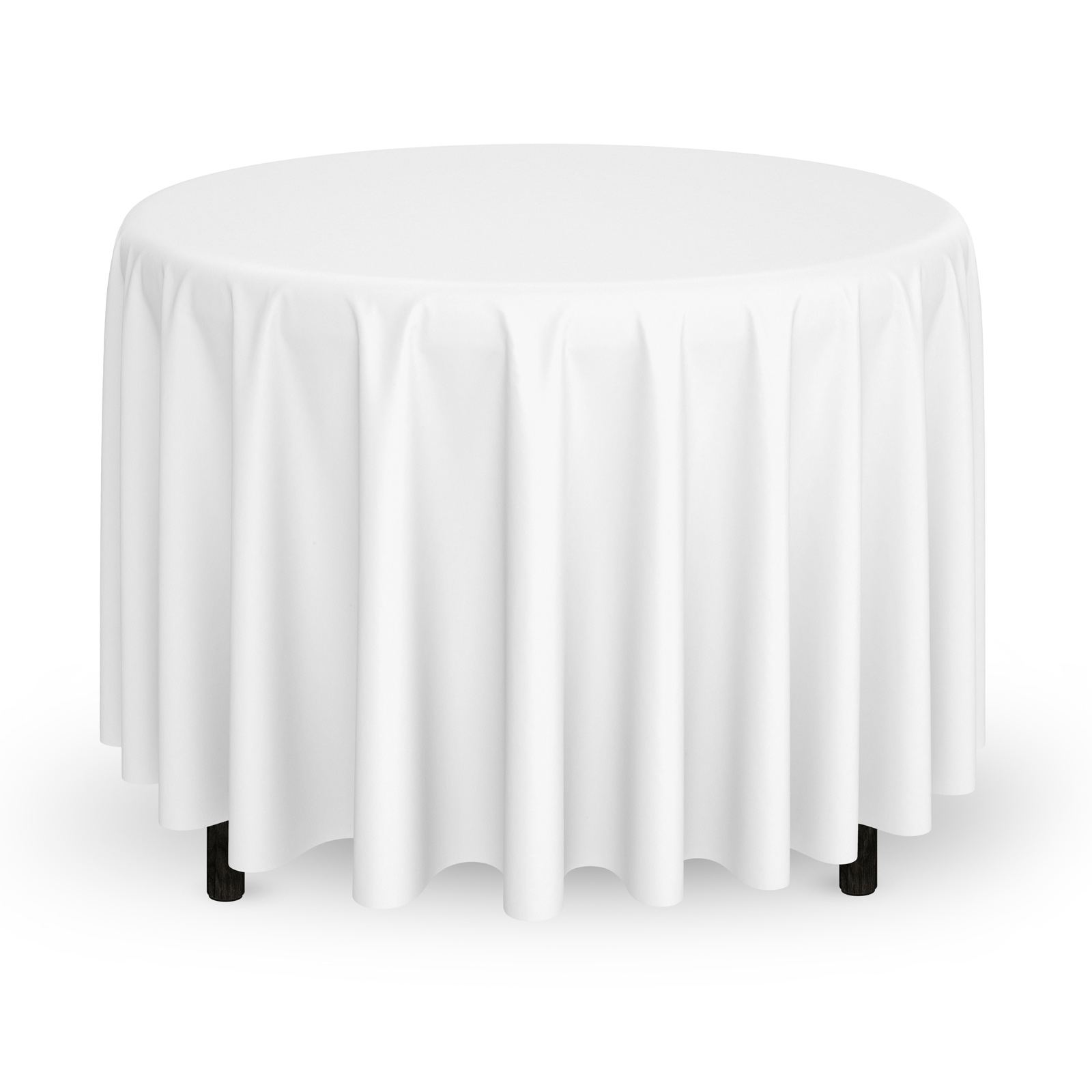 Mill & Thread 10 Premium 90″ Round Tablecloths for Wedding / Banquet
