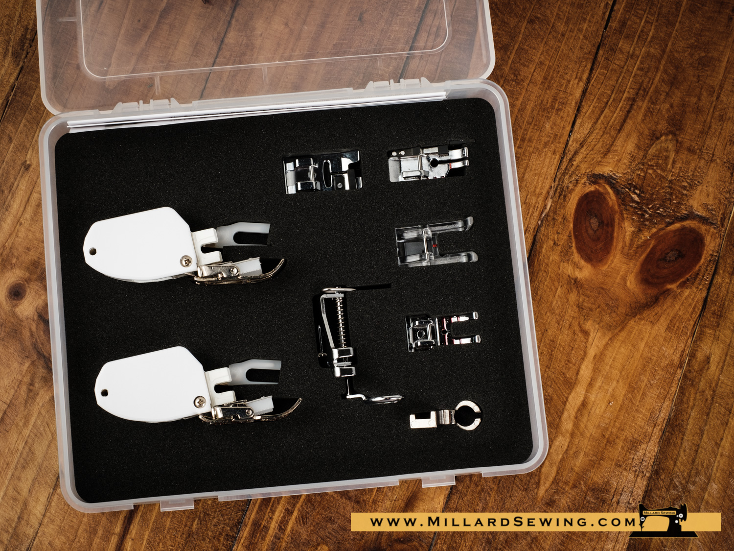 Quilting Foot Kit (Deluxe) By EverSewn (8Piece set) Millard Sewing