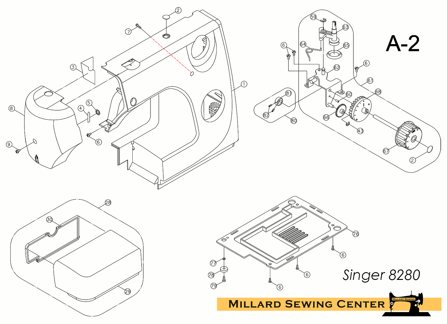 Singer8280A2 Millard Sewing Center
