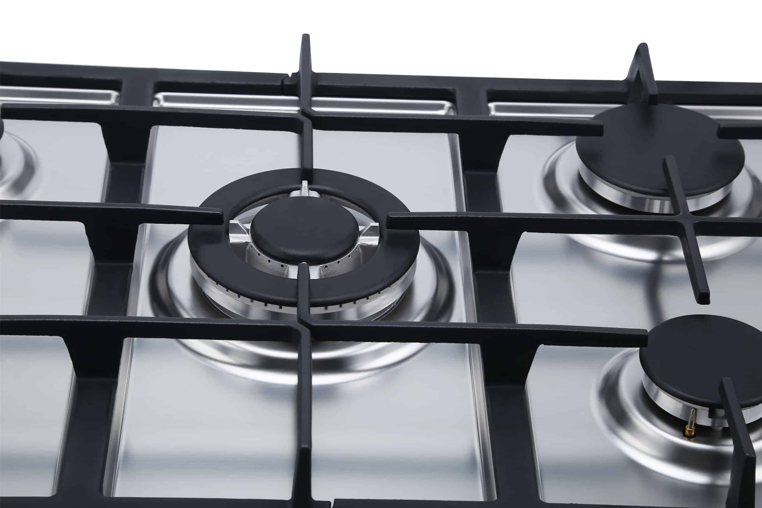 70cm 5 burner stainless steel gas hob Millar Limited