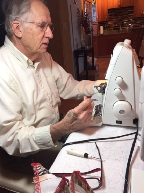 Bridgewater Lofts' Needlework Group Sew Protective Masks for Local