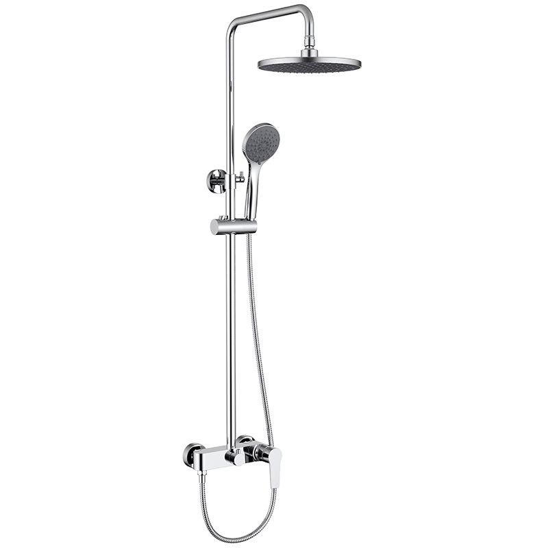 SH712R Deluxe Round Shower Set, over head rain shower & hand shower
