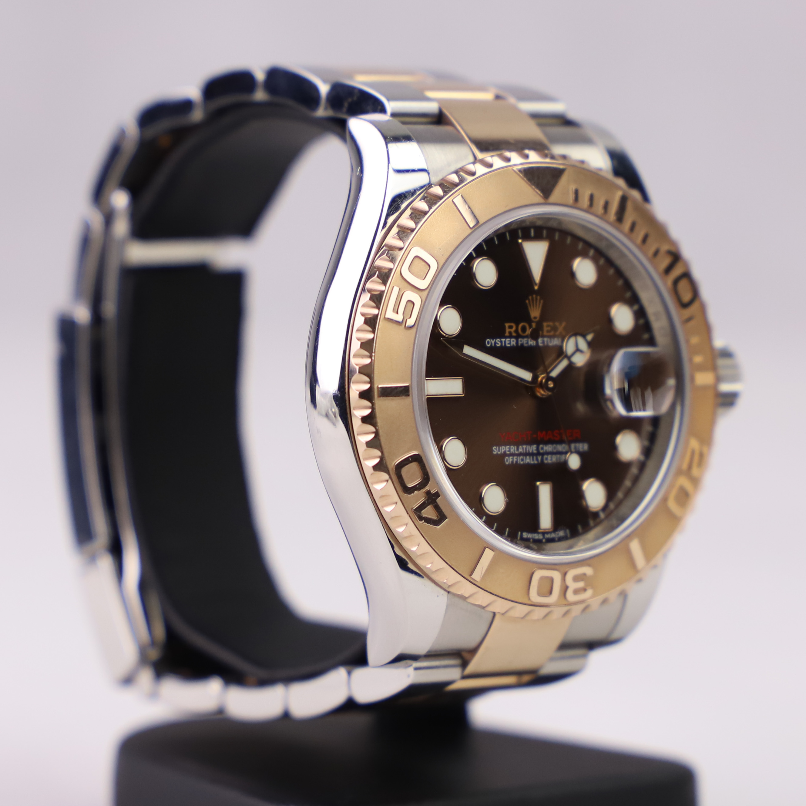Rolex Yacht Master Rose Gold Chocolate Dial 116621 Millenary Watches