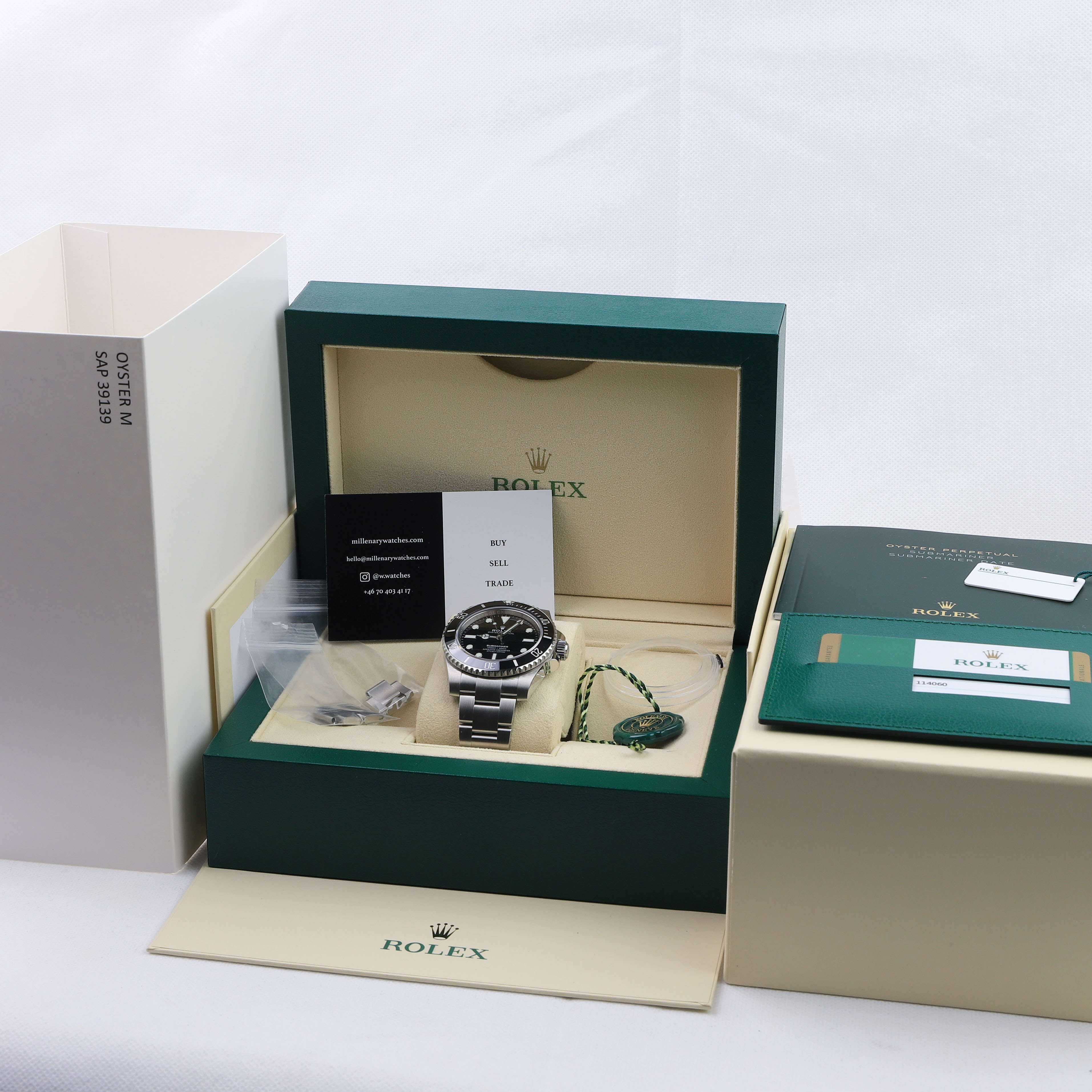 Rolex Submariner Ceramic No Date 114060 2019 Millenary Watches