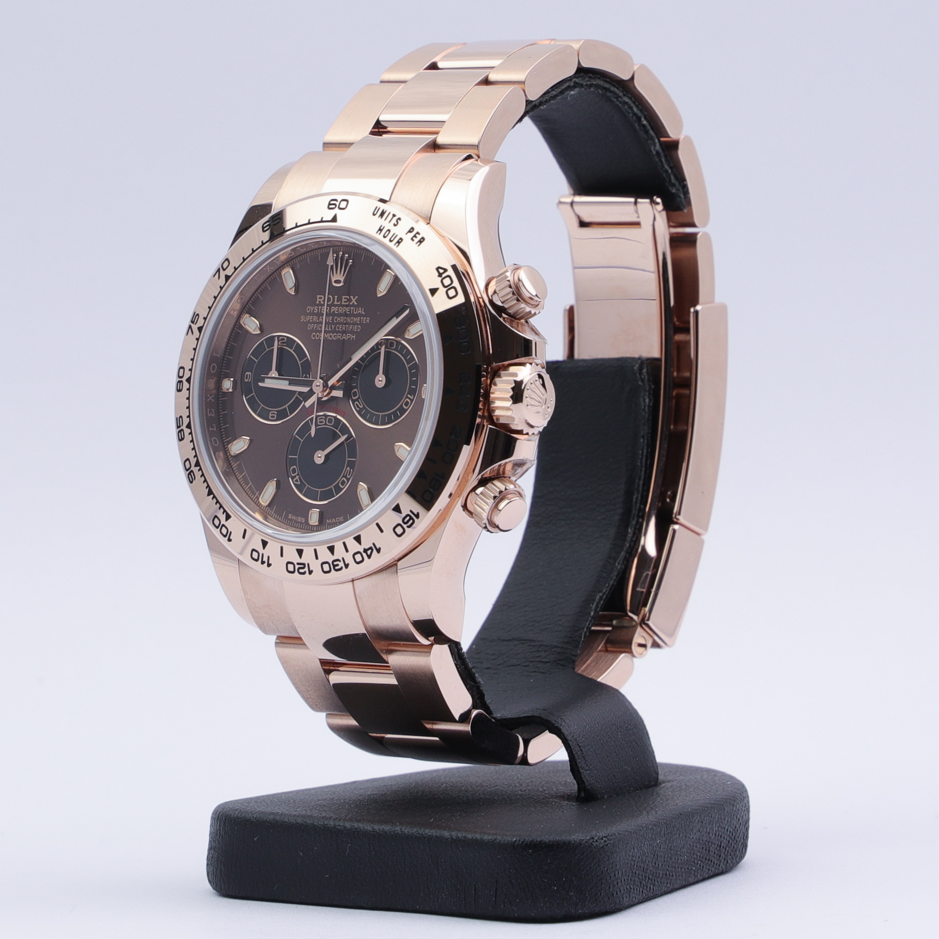 Rolex Daytona Cosmograph Everose Gold Chocolate Dial 116505 New 2021 Millenary Watches
