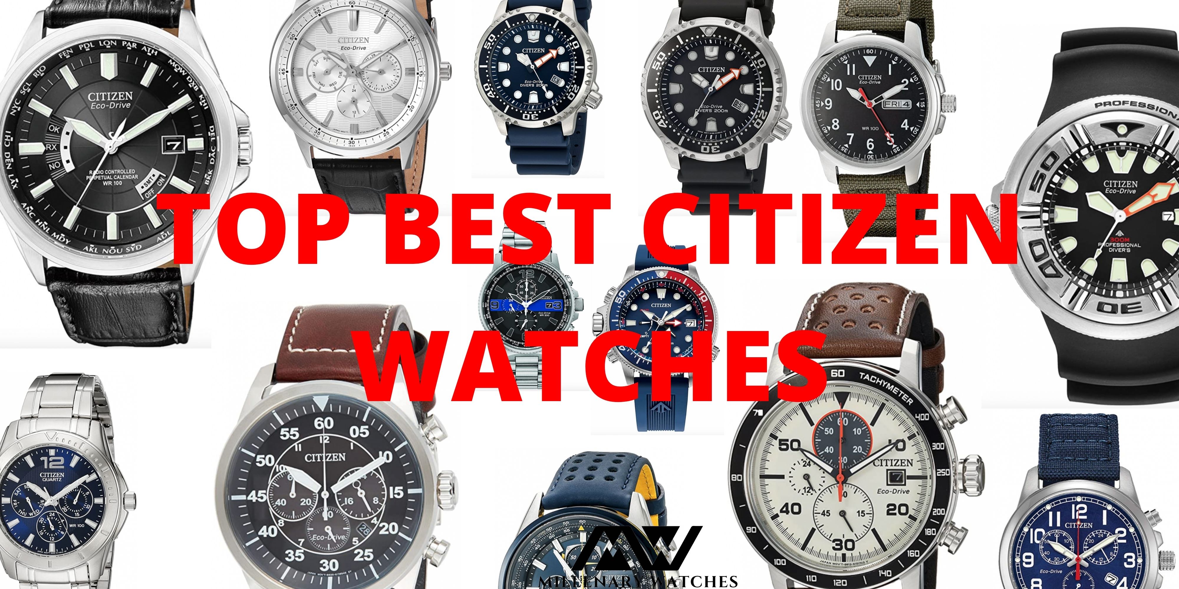 Top 13 Best Citizen Watches [List & Guide] Millenary Watches