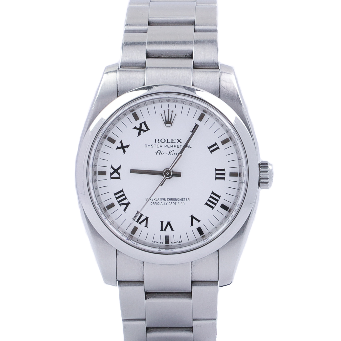 Rolex Oyster Perpetual Air King 114200 2008 Millenary Watches