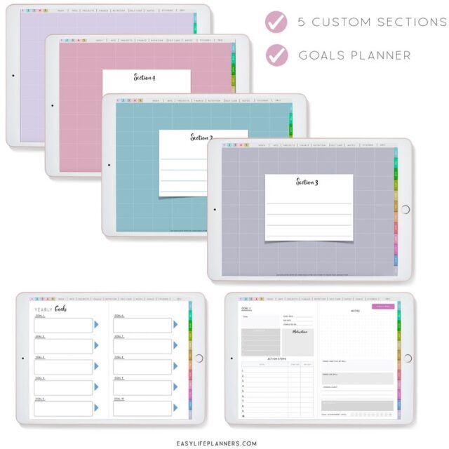 Best Digital Planners for 2024 on Etsy